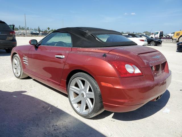 1C3AN65L85X058789 - 2005 CHRYSLER CROSSFIRE LIMITED RED photo 2