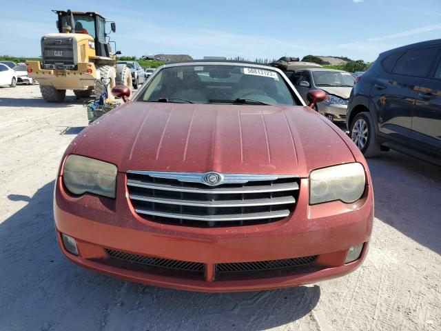 1C3AN65L85X058789 - 2005 CHRYSLER CROSSFIRE LIMITED RED photo 5