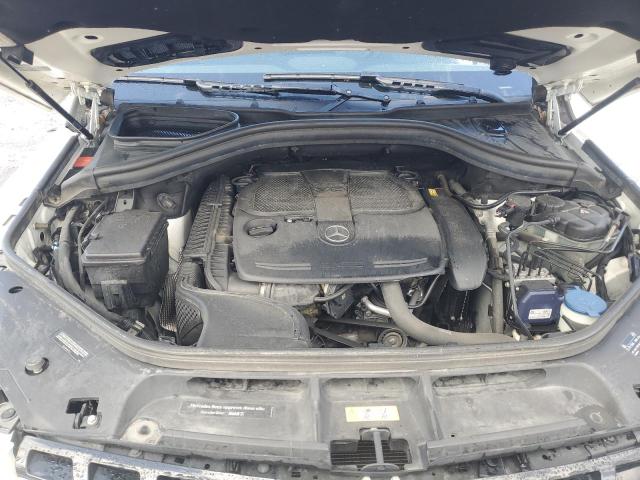 4JGDA5HB0EA327206 - 2014 MERCEDES-BENZ ML 350 4MATIC WHITE photo 12
