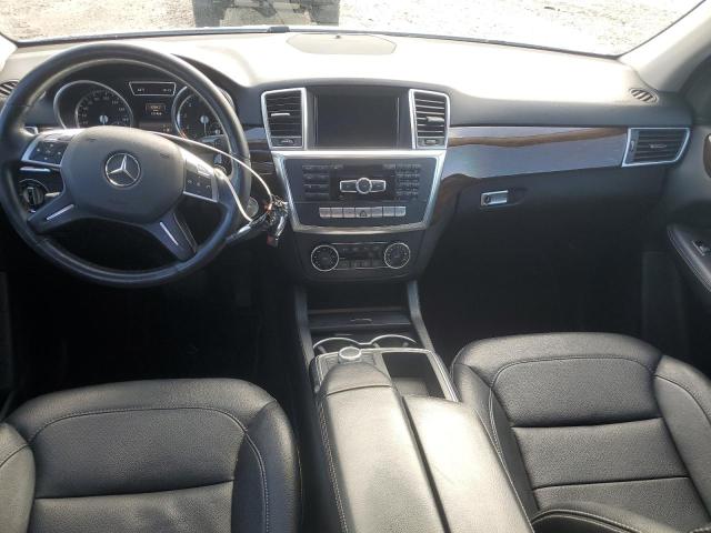 4JGDA5HB0EA327206 - 2014 MERCEDES-BENZ ML 350 4MATIC WHITE photo 8