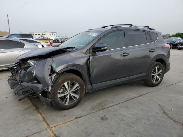 2T3WFREV8JW418577 - 2018 TOYOTA RAV4 ADVENTURE GRAY photo 1