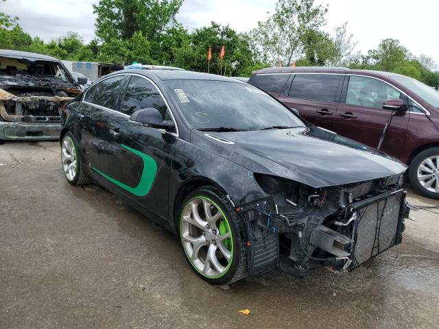 2G4GV5GVXD9194915 - 2013 BUICK REGAL GS BLACK photo 4