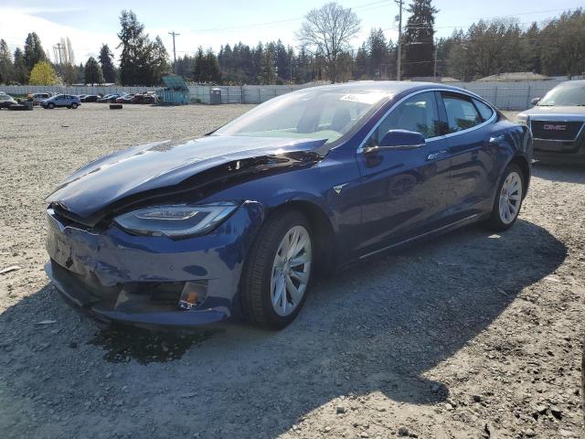 5YJSA1E21KF312497 - 2019 TESLA MODEL S 蓝色 照片 1