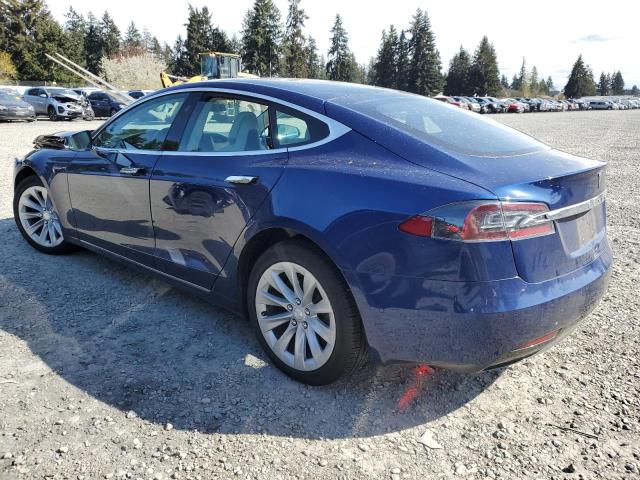 5YJSA1E21KF312497 - 2019 TESLA MODEL S BLUE photo 2