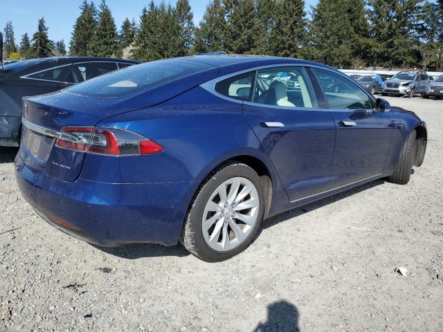 5YJSA1E21KF312497 - 2019 TESLA MODEL S 蓝色 照片 3