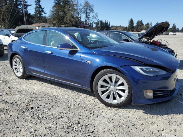 5YJSA1E21KF312497 - 2019 TESLA MODEL S 蓝色 照片 4