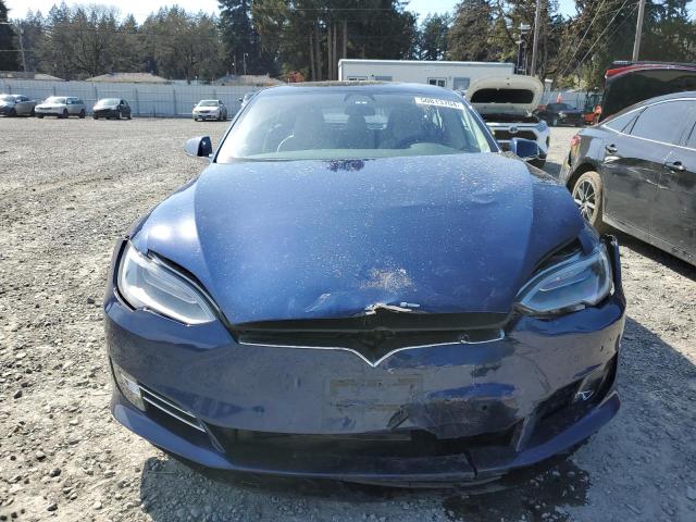 5YJSA1E21KF312497 - 2019 TESLA MODEL S 蓝色 照片 5