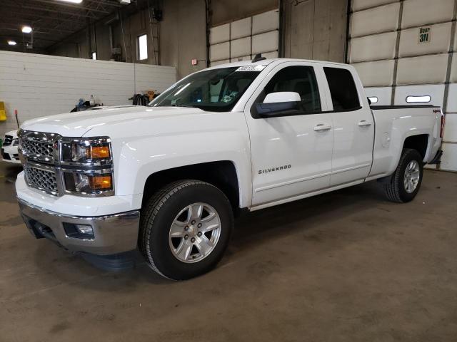 1GCVKREH7FZ208853 - 2015 CHEVROLET SILVERADO K1500 LT WHITE photo 1