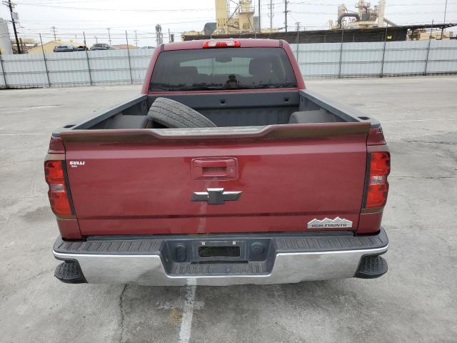 1GCVKPEC8FZ360049 - 2015 CHEVROLET SILVERADO K1500 BURGUNDY photo 6