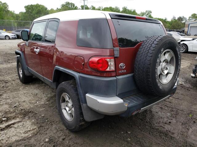 JTEBU11F98K039896 - 2008 TOYOTA FJ CRUISER BURGUNDY photo 2