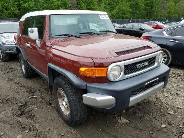 JTEBU11F98K039896 - 2008 TOYOTA FJ CRUISER BURGUNDY photo 4