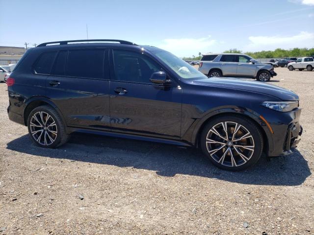 5UXCX6C05N9J36097 - 2022 BMW X7 M50I BLUE photo 4