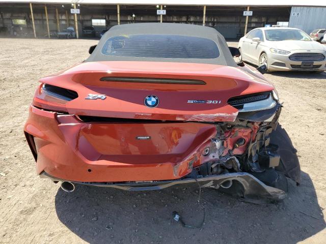 WBAHF3C03LWW70025 - 2020 BMW Z4 SDRIVE30I RED photo 6