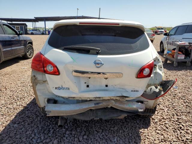 JN8AS5MV3DW607163 - 2013 NISSAN ROGUE S WHITE photo 6