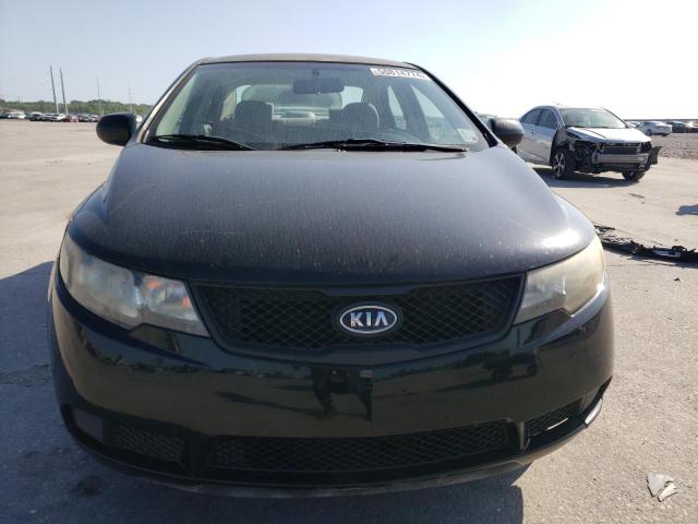 KNAFT4A23A5059716 - 2010 KIA FORTE LX BLACK photo 5