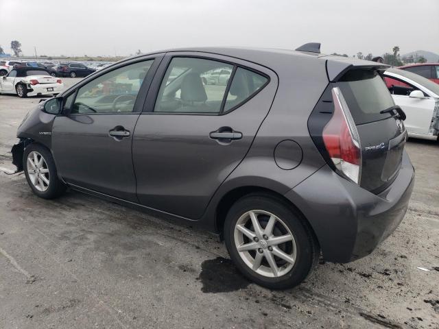 JTDKDTB34F1107304 - 2015 TOYOTA PRIUS C GRAY photo 2