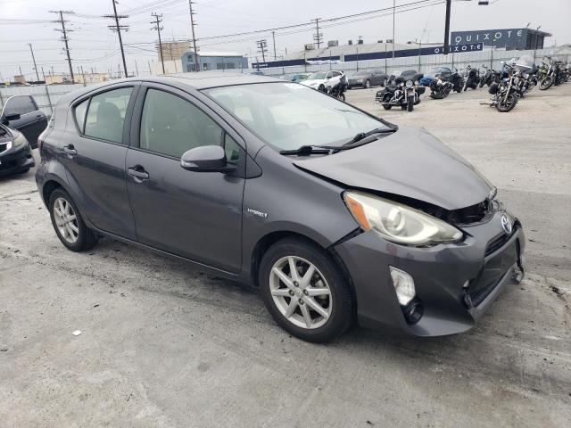 JTDKDTB34F1107304 - 2015 TOYOTA PRIUS C GRAY photo 4