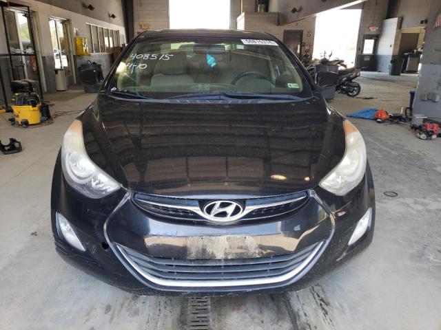 5NPDH4AE9DH184861 - 2013 HYUNDAI ELANTRA GLS BLACK photo 5