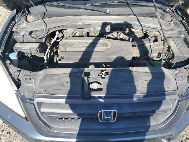 2HKYF18624H556495 - 2004 HONDA PILOT EXL GRAY photo 12