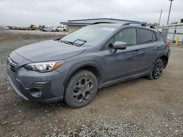 JF2GTHSC8MH351257 - 2021 SUBARU CROSSTREK SPORT GRAY photo 1