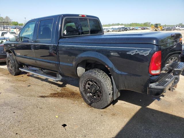 1FTNW21P34EB36949 - 2004 FORD F250 SUPER DUTY BLACK photo 2