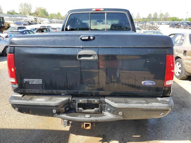 1FTNW21P34EB36949 - 2004 FORD F250 SUPER DUTY BLACK photo 6