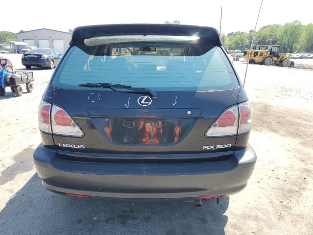 JTJGF10U930161888 - 2003 LEXUS RX 300 BLACK photo 6