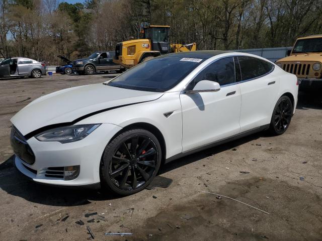 5YJSA1CP0CFP03219 - 2012 TESLA MODEL S WHITE photo 1