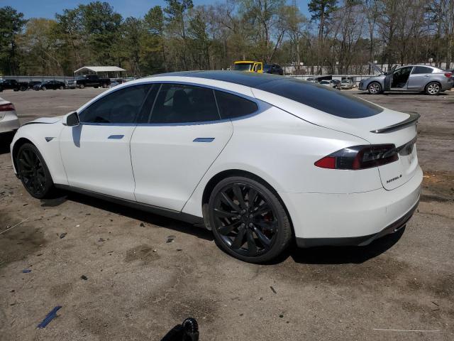 5YJSA1CP0CFP03219 - 2012 TESLA MODEL S WHITE photo 2