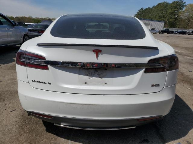 5YJSA1CP0CFP03219 - 2012 TESLA MODEL S WHITE photo 6
