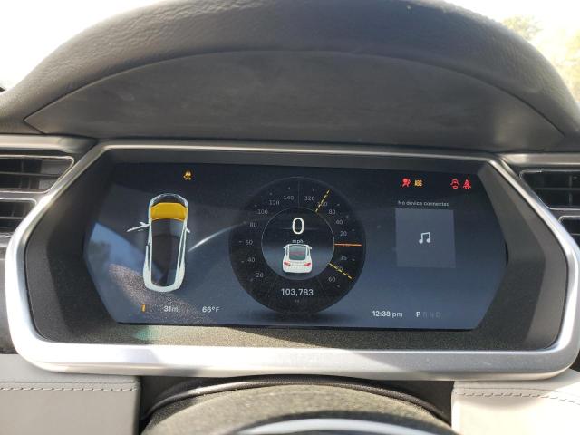 5YJSA1CP0CFP03219 - 2012 TESLA MODEL S WHITE photo 9