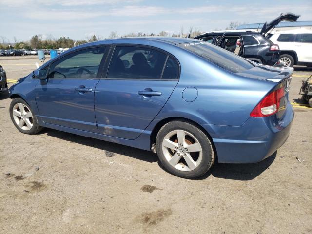2HGFA16619H537107 - 2009 HONDA CIVIC LX-S أزرق صورة 2