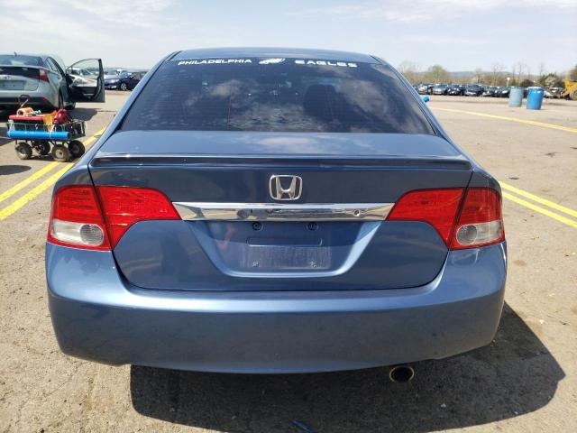 2HGFA16619H537107 - 2009 HONDA CIVIC LX-S أزرق صورة 6