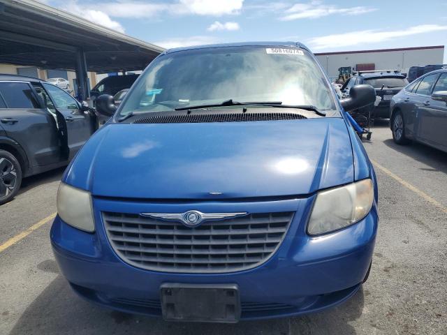 1C4GJ45392B685435 - 2002 CHRYSLER VOYAGER LX BLUE photo 5