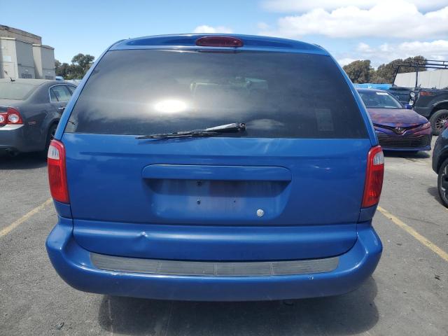 1C4GJ45392B685435 - 2002 CHRYSLER VOYAGER LX BLUE photo 6