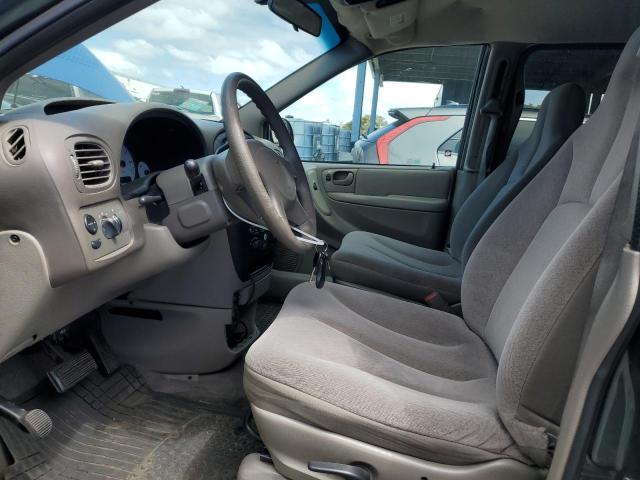 1C4GJ45392B685435 - 2002 CHRYSLER VOYAGER LX BLUE photo 7