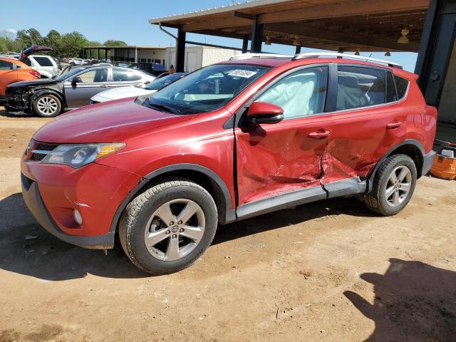 2T3WFREV2FW149306 - 2015 TOYOTA RAV4 XLE RED photo 1