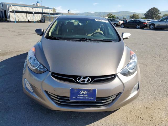 5NPDH4AE4DH287279 - 2013 HYUNDAI ELANTRA GLS TAN photo 5