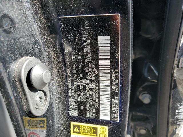 5TDJKRFH8GS503122 - 2016 TOYOTA HIGHLANDER XLE Qara foto 13