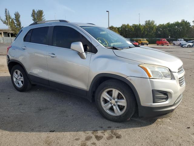 3GNCJLSB3GL164650 - 2016 CHEVROLET TRAX 1LT SILVER photo 4