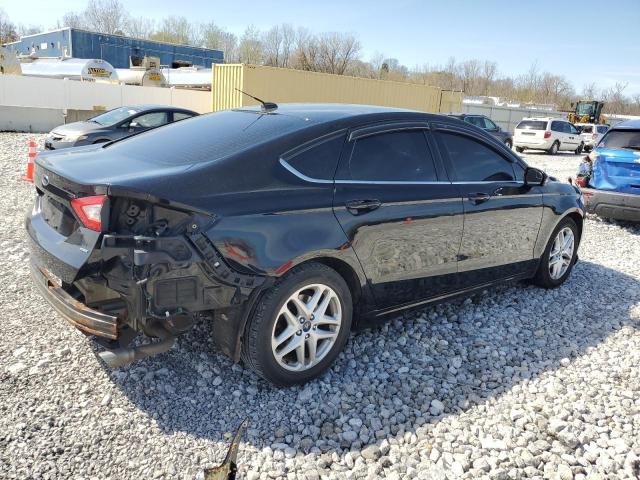 3FA6P0H71GR207035 - 2016 FORD FUSION SE BLACK photo 3