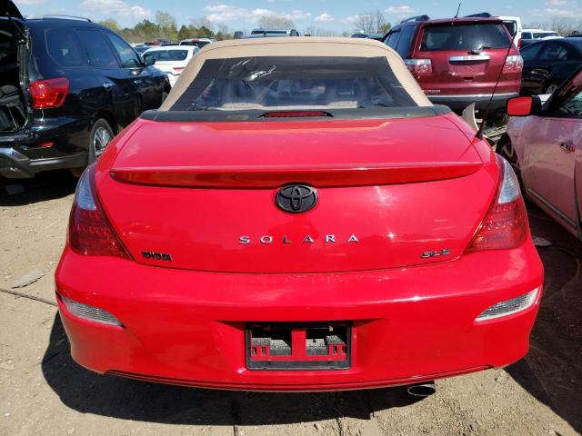 4T1FA38P08U151205 - 2008 TOYOTA CAMRY SOLA SE RED photo 6