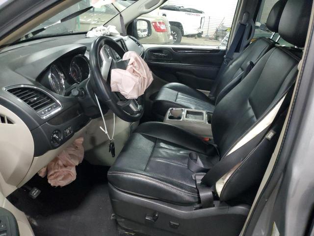 2C4RC1BG3ER382505 - 2014 CHRYSLER TOWN & COU TOURING GRAY photo 7