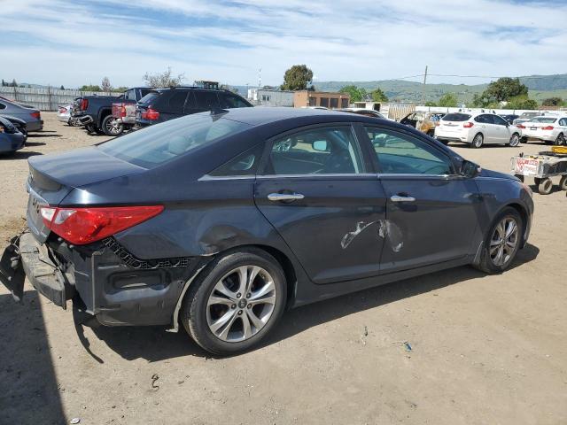 5NPEC4AC0BH114535 - 2011 HYUNDAI SONATA SE CHARCOAL photo 3