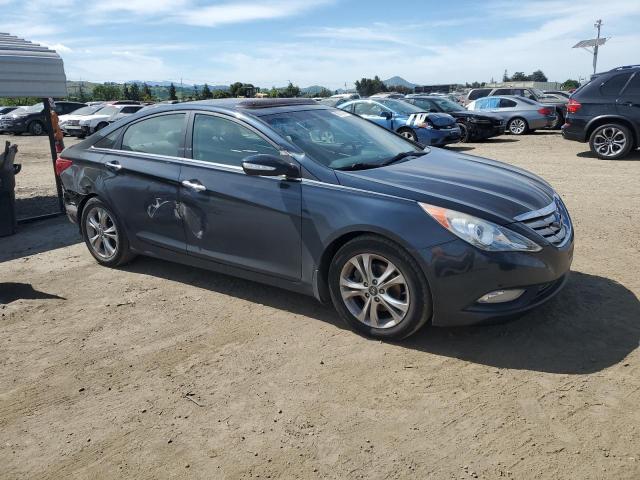 5NPEC4AC0BH114535 - 2011 HYUNDAI SONATA SE CHARCOAL photo 4