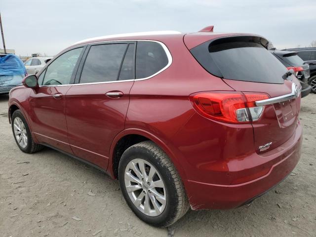 LRBFXBSA4HD223622 - 2017 BUICK ENVISION ESSENCE Bordo foto 2