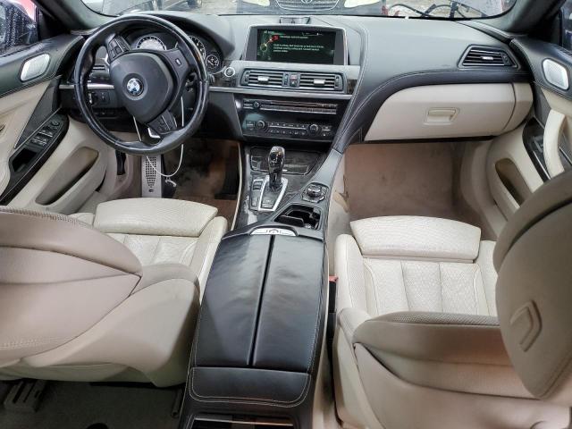 WBA6B2C5XED128959 - 2014 BMW 650 I GRAN COUPE BLACK photo 8