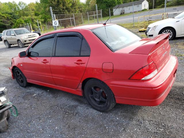 JA3AJ86E13U042269 - 2003 MITSUBISHI LANCER OZ RALLY RED photo 2