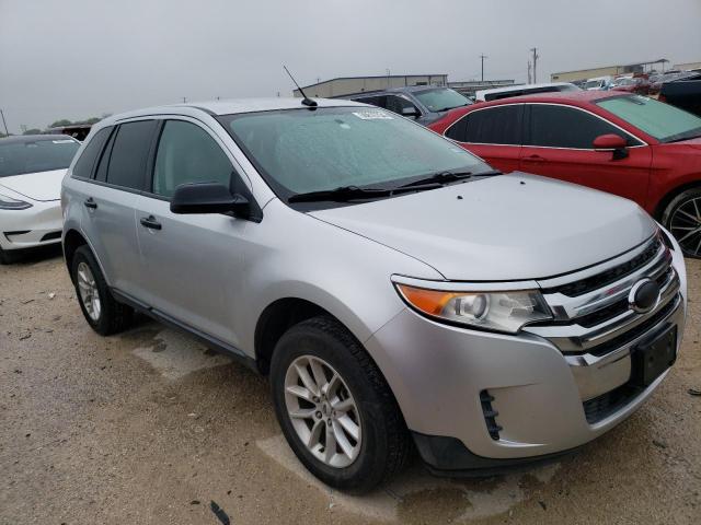 2FMDK3GC9DBB21350 - 2013 FORD EDGE SE SILVER photo 4