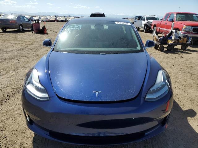 5YJ3E1EB7KF413617 - 2019 TESLA MODEL 3 BLUE photo 5